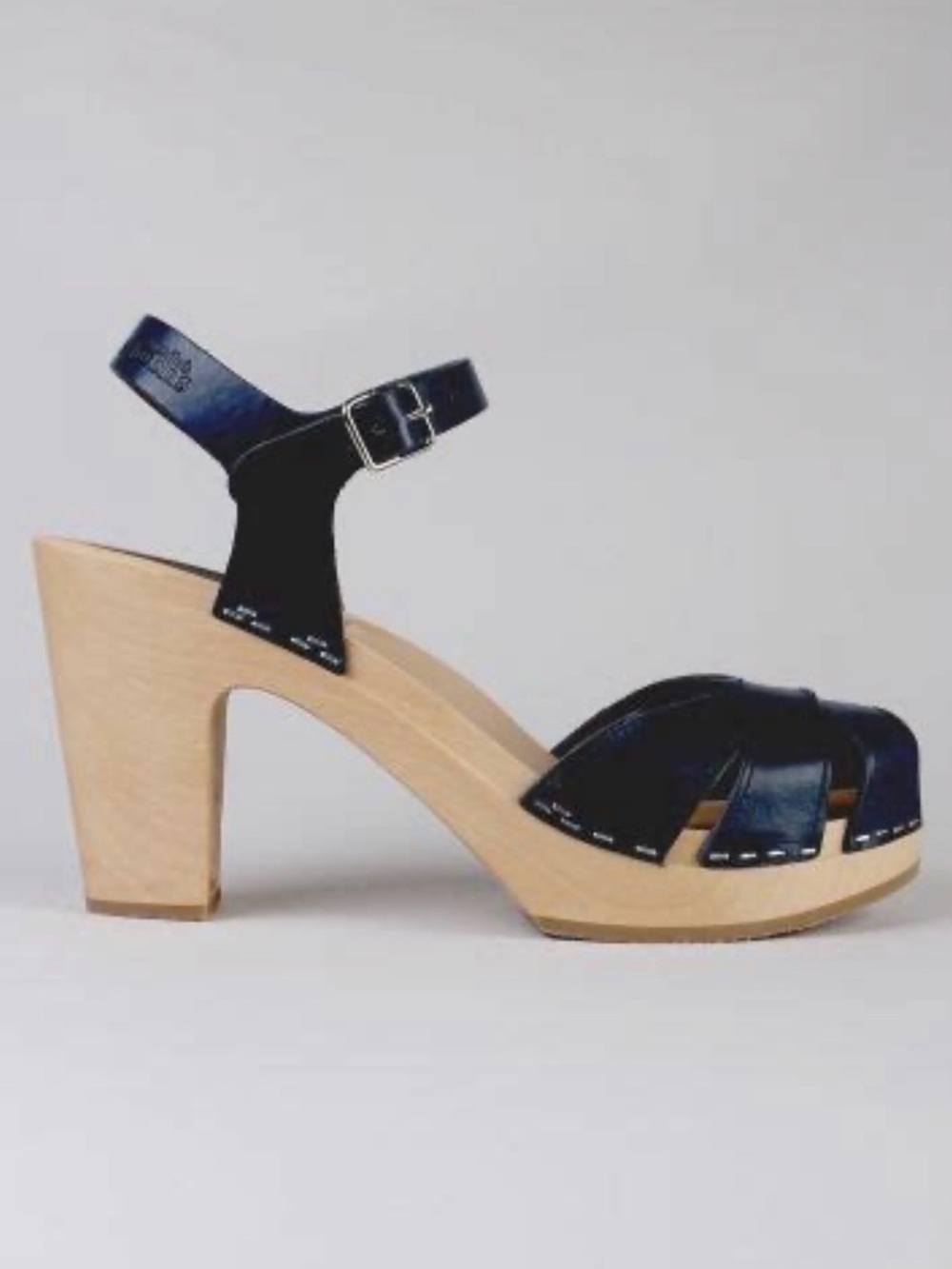 Swedish Hasbeens Suzanne High Clogs